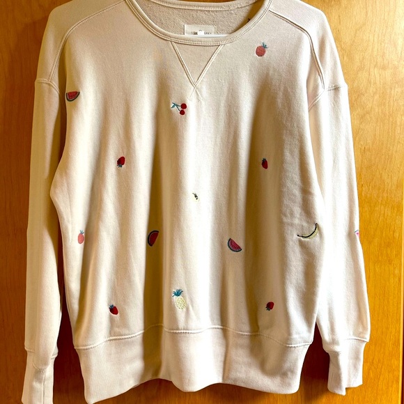 Lou Grey Ladies Light Weight Sweatshirt - Picture 1 of 6